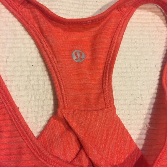 Lululemon orange tank top - Picture 2 of 3